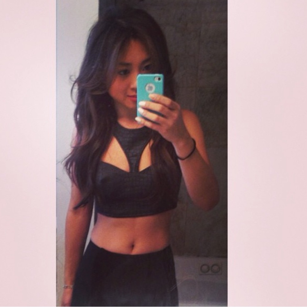 Nasty gal crop top